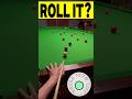 Snooker Practice Break Roll It? 🛼 GoPro Headcam POV