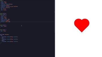 Cómo crear un corazón ❤️ usando HTML y CSS | SoyJuniorCode