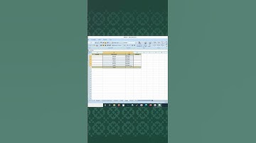 Excel tutorial in Amharic #excel