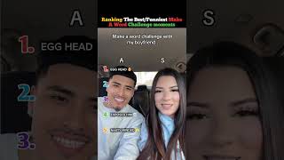 Ranking The Best/Funniest Make A Word Challenge 😂 #shorts #MakeAWord #WordChallenge #ViralChallenges