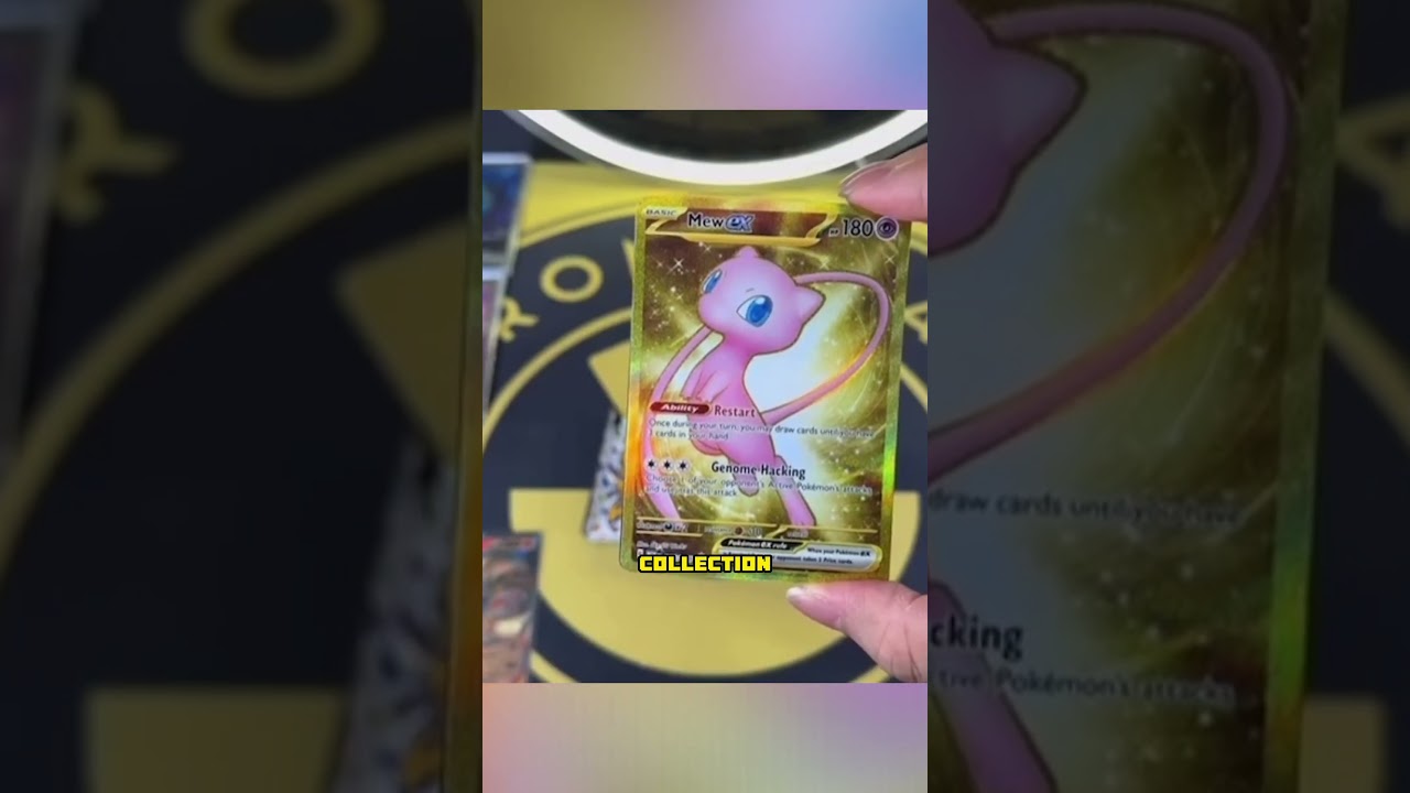 Mew EX Gold Pokémon 151 ДВОЙНОЙ БАНГЕР-ПУЛЬ! 😱