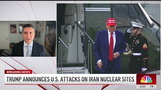 Trump announces US attacks on Iranian nuclear sites. Here's what to know
