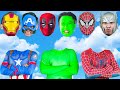 Wrong Heads Top Superheroes In Real Life | Spider-man, Hulk, Iroman, Batman Coffin Dance Compilation