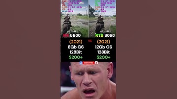🔥 RX 6600 vs RTX 3060 – Budget Beast vs Midrange Legend! 💥⚔️