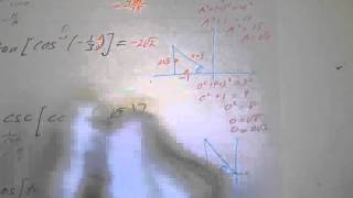 Evaluating sin(arcsin x), etc. using right triangles (2). Ex 2 Evaluate Sin Arctan 7