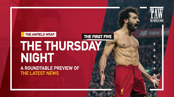 Mo Salah's Six Years At Anfield | The Thursday Night | First Five