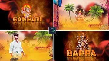 ⚡Best Trending 3D Ganesh Chaturthi Special video editing Alight Motion Ganesh Chaturthi Status