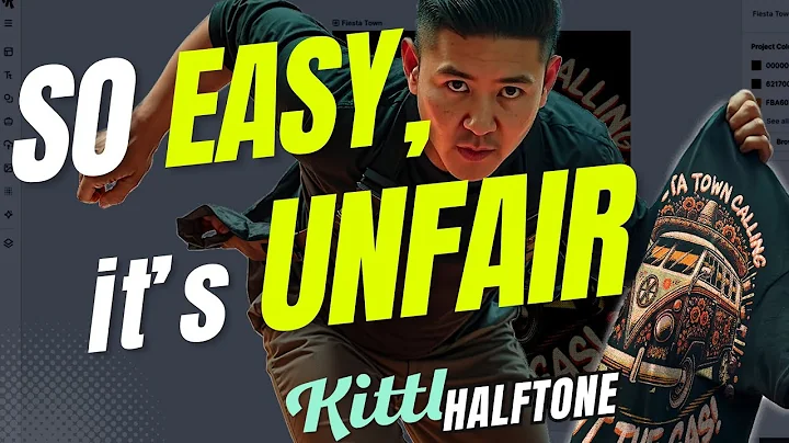 DTF Printing with Halftones using KITTL