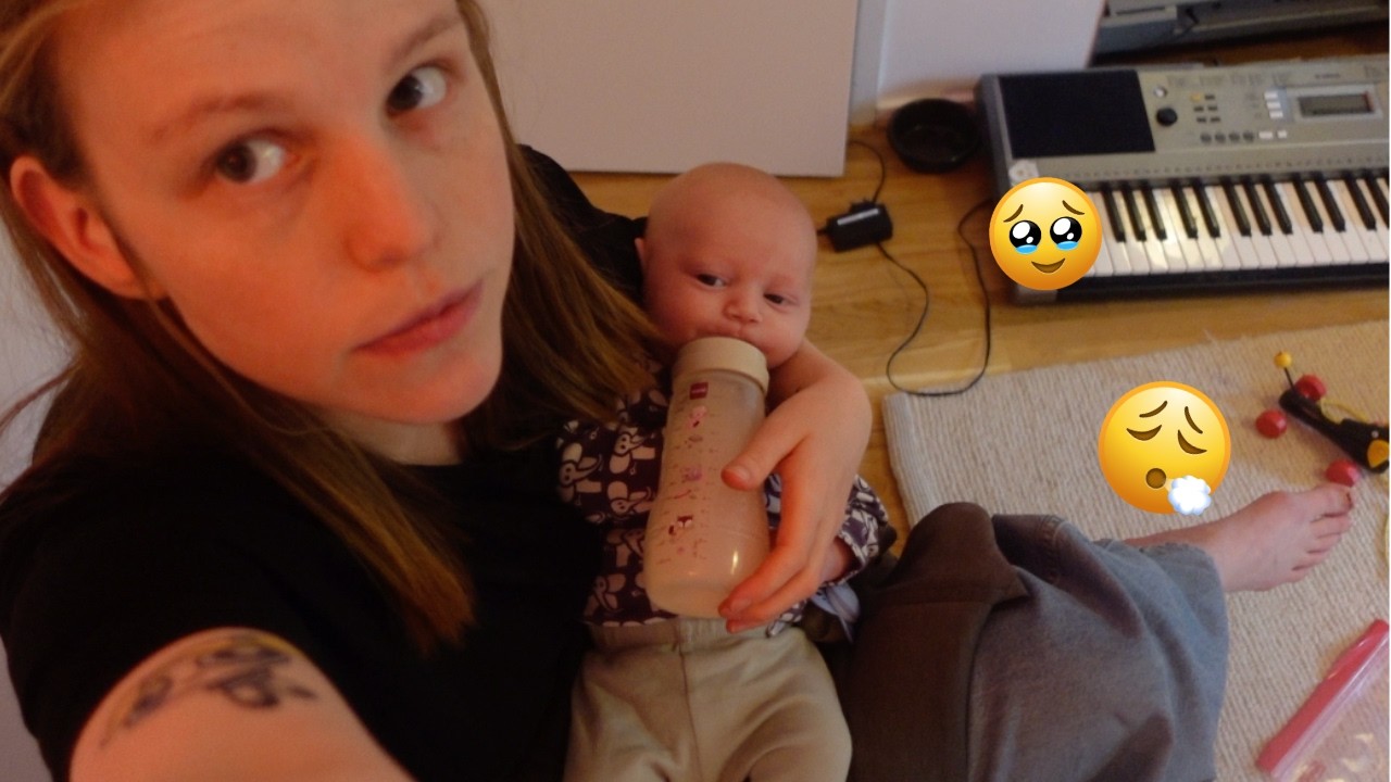 en dag med 2 barn under 2