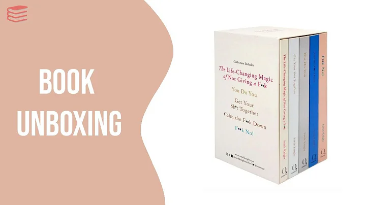 A No F*cks Given Guide Books 1-5 Collection Box Set by Sarah Knight - Book Unboxing