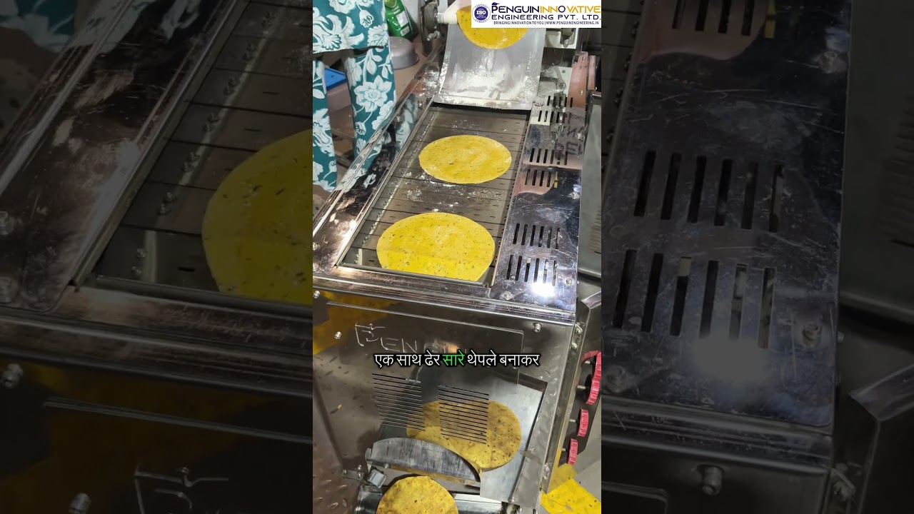 Thepla Making Machine 😱| Automatic Thepla Machine 😍| Perfect Shape | 