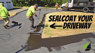 How to sealcoat your driveway EP. 1 (Home Ownership 101)