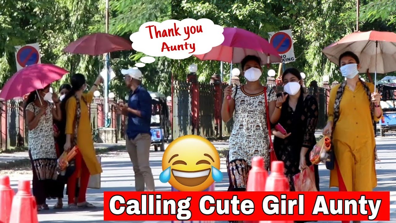 Calling Cute Girl Aunty || Cooch Behar  Reaction Prank 🤣 || Funky Yash