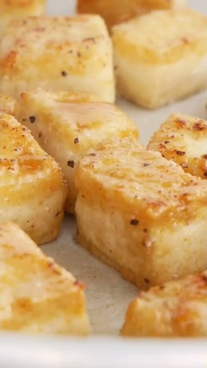 Crispy Pan Fried Tofu