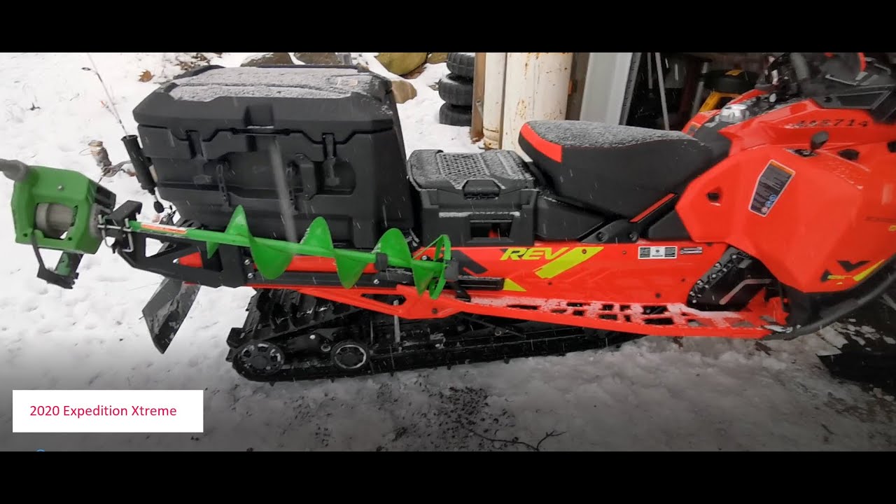 2020 Skidoo Expedition Xtreme (Extreme) Linq Auger Mount