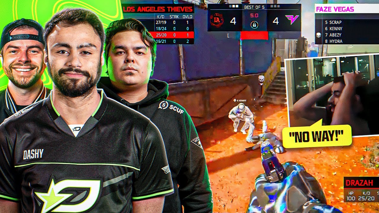 DASHY, NADESHOT, & FORMAL REACT TO LA THIEVES VS FAZE! (Black Ops 7)