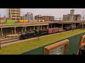Freight and Passenger Train Action in HO Scale