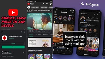 Enable dark mode in any Android device running on less than Android 10 version like android5,6,7,8,9