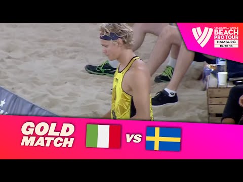 Cottafava/Nicolai vs. Åhman/Hellvig - Gold Match Highlights Hamburg 2023 #BeachProTour