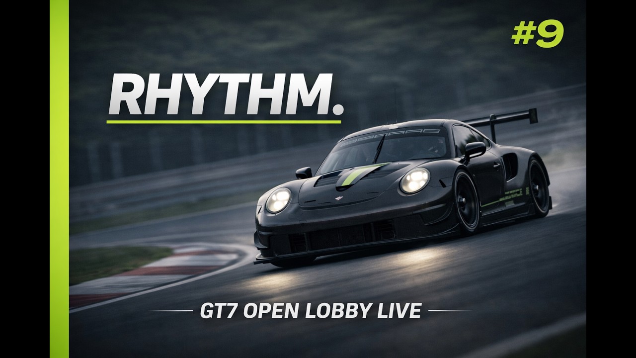 Rhythm. |GT7 Oppen Lobby LIVE #9