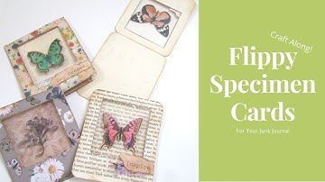 How to Make Flippy Specimen Cards