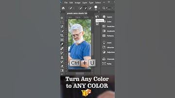 Adobe photoshop just 2 min Turn Any Color to any Color