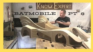 Batmobile build Part 8 kids ride on electric car. Batman’s car. Garage wooden toy go kart project