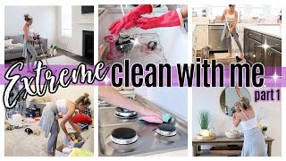 *NEW* EXTREME CLEAN WITH ME PART 1 CLEANING MOTIVATION TIFFANI BEASTON HOMEMAKING FALL 2021 SAHM