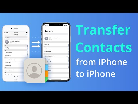 [4 Ways] How To Transfer contacts from iPhone to iPhone Tutorial 2023