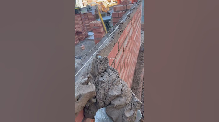 ASMR - Bricklaying