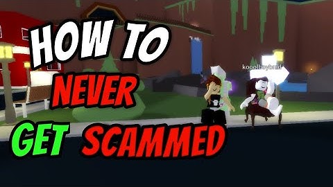 How to avoid getting SCAMMED On Roblox A Bizarre Day