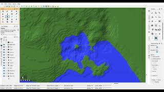 Creating my open-world game in Minecraft [WorldPainter Phase] (Day 1)