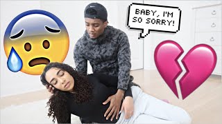 Starting An Argument Then Passing Out Into My Boyfriends Arms Prank! *Cute Reaction*