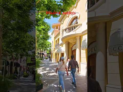 Madrid Outlets Las rozas village \ Las rozas village in madrid spain \ madrid shopping \ madrid