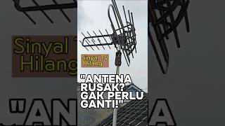 Cara Memperbaiki Antena Remote Tidak Ada Sinyal |  #shorts #tutorial #antenatvdigital
