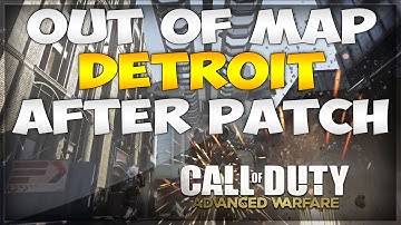 Advanced Warfare Glitches: Out Of Map DETROIT! *After Patch* (Next Gen)
