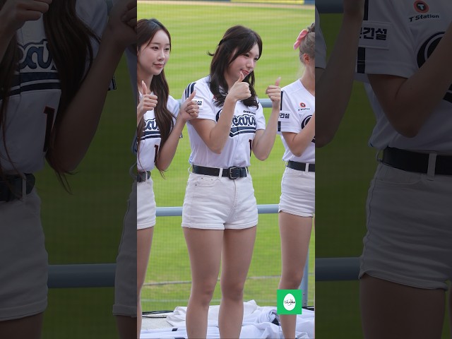 260726 두산 베어스 정다혜 치어리더 포토타임 4k 직캠