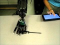 Teleoperating the shadow hand robot with the ipad long version