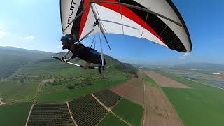 Israel, Mt. Gilboa / Shaul lookout, Hang-Gliding Feb 21, 2024