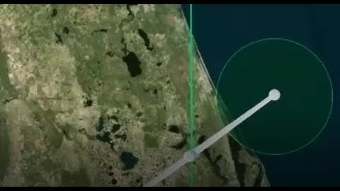 Artificial Gravity Spinning Space Station 500 km Polar Orbit Looking Down