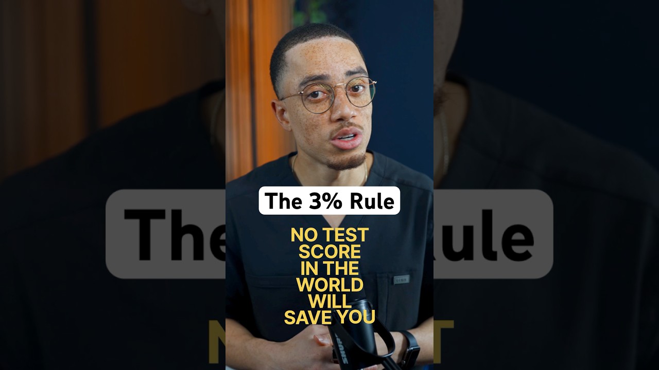The 3% Rule That Decides If You Match Into Residency