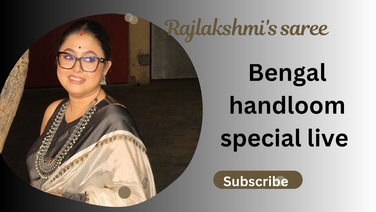 Rajlakshmi's Saree is live booking number-9933444112