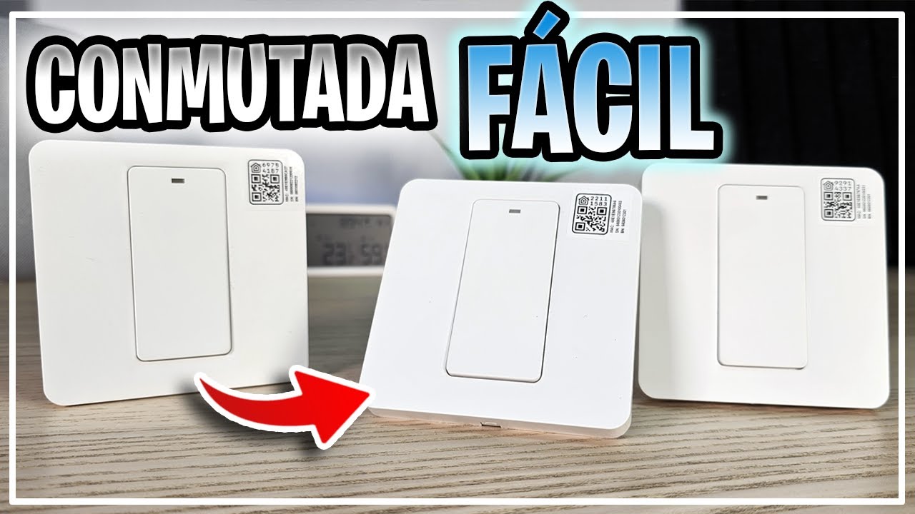🔴TUTORIAL Instalación de CONMUTADOR Inteligente Maxcio - Conmutada Wifi  con Neutro 