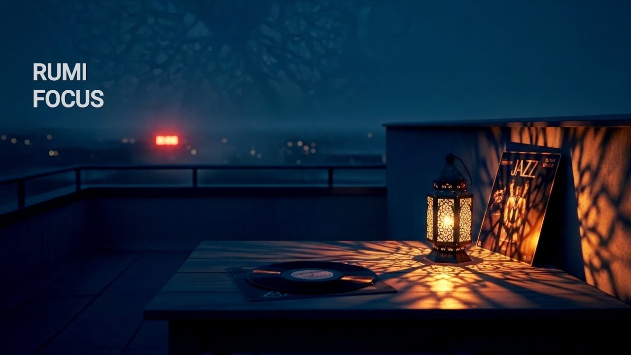 Rumi Inspired Study Music | Persian Jazz for Deep Focus (76 Minutes)