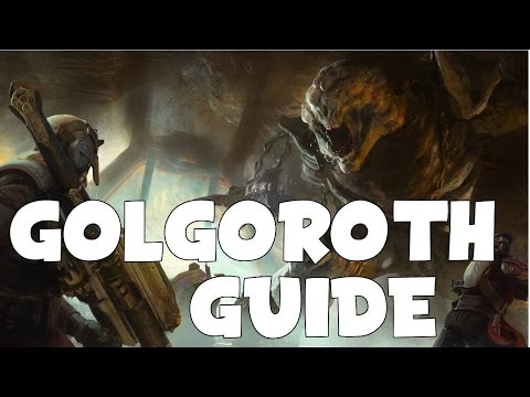 Video: Schicksal: Fall Des Königs - Golgoroth-Boss, Der Durch Golgoroths Keller Navigiert Und Wie Man Golgorths Blick Lenkt