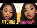easy beginner friendly affordable drugstore makeup tutorial on browndark skin