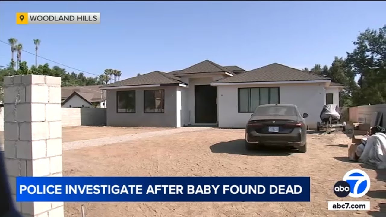 Homicide investigation underway after infant found dead in LA - YouTube