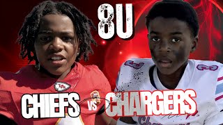🚨 8U LA Chiefs vs Inglewood Chargers | YOUTH FOOTBALL AT ITS BEST!! Must-See Game Highlights 🔥