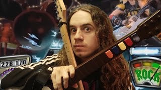 Video voorbeeld van "Guitar Hero PRO Plays Real Guitar For FIRST Time"