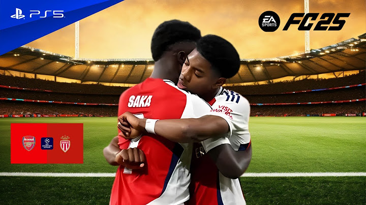 Arsenal vs AS Monaco  | Champions League | Saka scores, Lewis-Skelly impresses! 2025